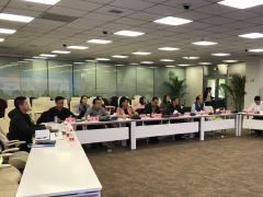 省经信厅经济运行处、省中小企业服务中心赴同方股份有限公司
